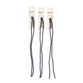 Crystal Lane Rondelle 2 Strand 7in (apx246pcs) 1.5x2.5mm Opaque Purple Iris